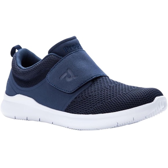 🆕 Propét Men's Viator Strap Walking Sneaker Shoes Footwear Navy Blue 11 - Picture 3 of 14